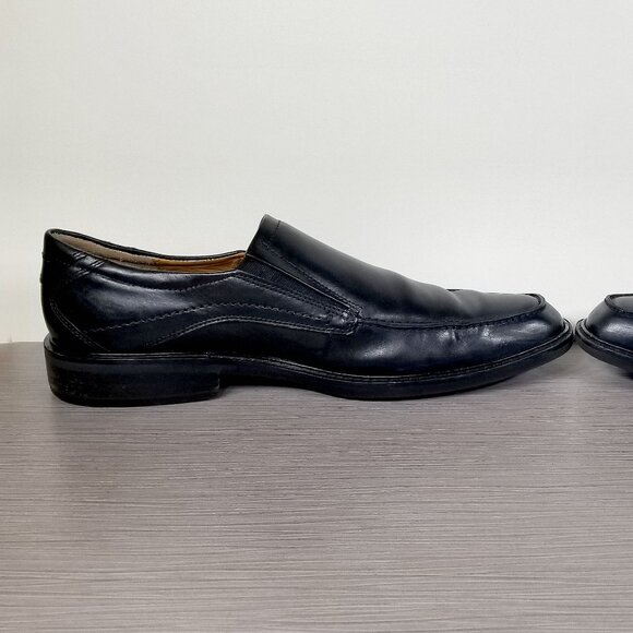 ECCO Windsor Apron Toe Slip-On, Black Leather, Mens Size 12-12.5 M / 46 - Picture 8 of 13